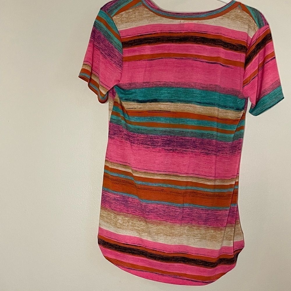 Heimish USA womens multicolor striped blouse - small - Picture 5 of 10